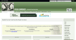 Desktop Screenshot of pcgscurrency.com